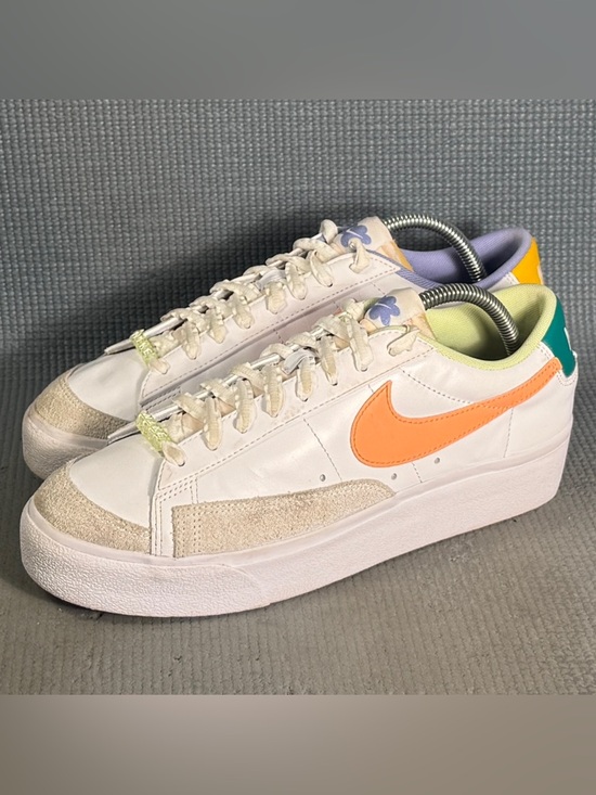 Nike Shoes - Nike Blazer Low Platform White/Peach Cream Shoes DX3719-100 Women's Size 10.5